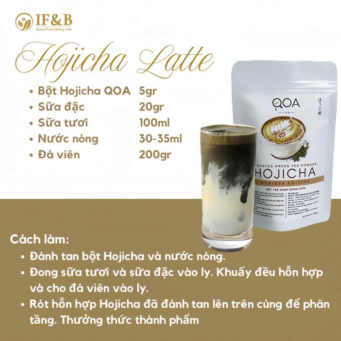 Bột Trà Xanh Hojicha