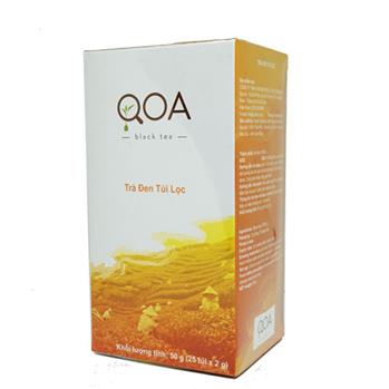 Trà Đen Túi Lọc QOA 50g (2g x 25 Gói)