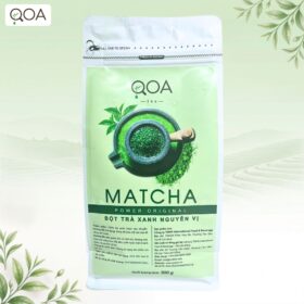 BỘT TRÀ XANH MATCHA NGUYÊN VỊ QOA 500GR